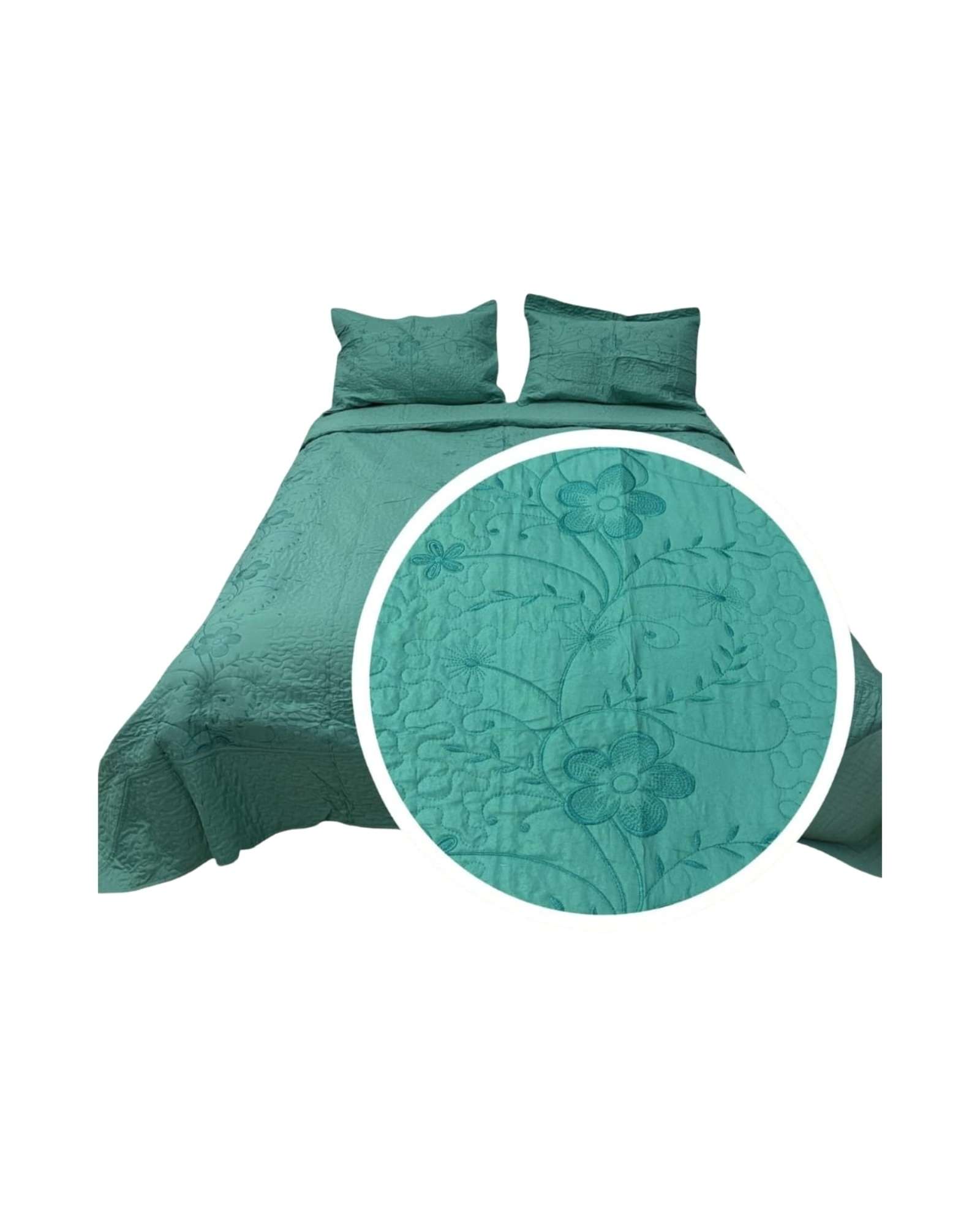 Genérico - Cubrecama Quilt De Verano Plaza Y Media 180X230Cm V32