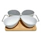 thumbnail image 1 of Juego 4 Soporte Snacks Moderno Degustación Servir Mesa Jhn, 1 of 3