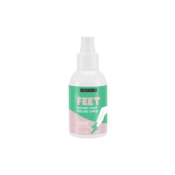 Spray exfoliante para pies Freeman Flirty Feet, 118 ml, vegano, libre de crueldad animal