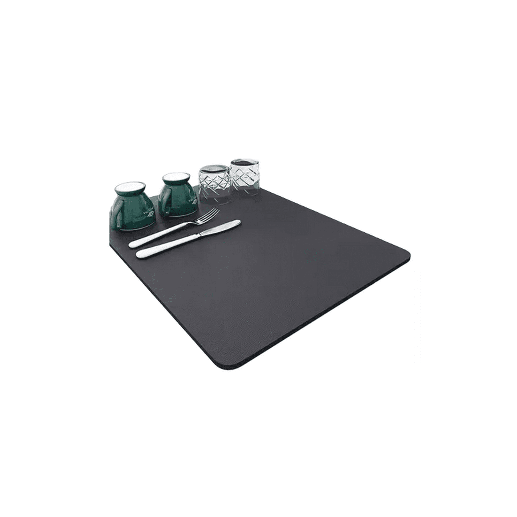 Genérico - Alfombra Absorbente 40x50 Cm Café Antideslizante Para Secar