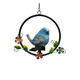 thumbnail image 1 of Blue Bird en Aro Floreado - Energía Solar, 1 of 3