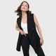 thumbnail image 3 of Blazer Mujer Negro Sin Mangas Corona, 3 of 5