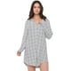thumbnail image 1 of Camisa de Dormir Mujer Gris Corona, 1 of 5
