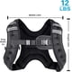 thumbnail image 3 of Chaleco pesado Henkelion para hombres, mujeres y niños de 2 a 5.5 kg incluido, 3 of 7
