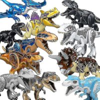 Dinosaurio Jurassic World Building Blocks Juguetes (Juego De 20 Piezas) Con Piezas Móviles Toysvill Toysvill