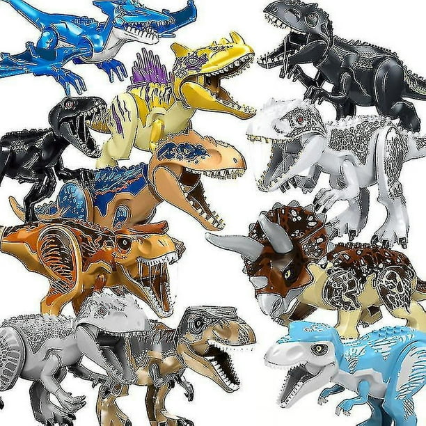 Dinosaurio Jurassic World Building Blocks Juguetes (Juego de 20 piezas) con piezas móviles Toysvill Toysvill