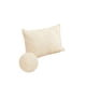 thumbnail image 2 of Set De 2 Fundas De Cojin Serie Hojas 30x50 Cm Beige, 2 of 4