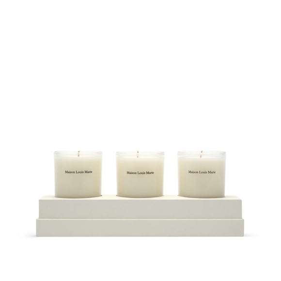 Set Trío de Velas Maison Louis Marie 74 ml de Cera de Soja