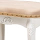 thumbnail image 5 of Poliéster Ottomans Baxton Studio Sand/Blanco/Dorado, 5 of 9