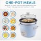 thumbnail image 2 of Hervidor de arroz y cereales Aroma Housewares ARC-302NGBL, 1 litro, azul, 2 of 3