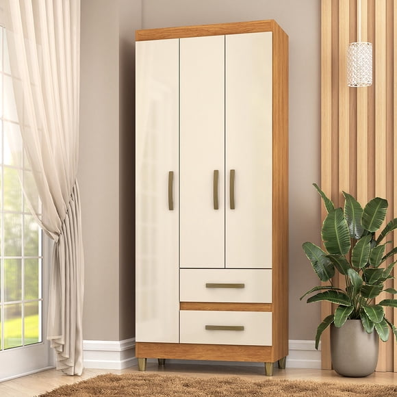 Closet Porto Beige 3p 2c