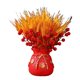 thumbnail image 2 of Forma De Bolsa China Florero De Flores Secas Adorno De Bonsái De Escritorio Para Eventos Rojo, 2 of 3