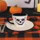 thumbnail image 5 of Taza con forma de calavera Beistle, cerámica vintage para Halloween, 350 ml, para lavavajillas, 5 of 5