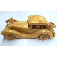 Feng Shui Import - Coches De Madera De Juguete, Feng Shui, Importados, Hechos A Mano, Móviles, 19 X 7,5 Cm