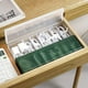 thumbnail image 2 of 1pc Organize Your Cables with this Plastic Data Cable Storage Box - Sorting Grid Winder for Mobile Phone Charger and Power Cord, 2 of 5