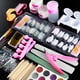thumbnail image 4 of Kit de uñas acrílicas con purpurina y polvos acrílicos para decoración de uñas, herramientas para uñas postizas, kit profesional para uñas acrílicas, botella vacía de líquido para manicura, extensione, 4 of 6
