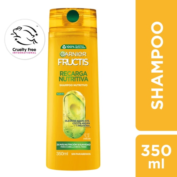 Shampoo Fructis Fortificante Oil Repair Botella, 350 ml