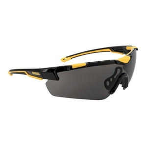 Gafas Protectoras Dewalt Dpg110 Con Ribete Cincelado De Media Montura