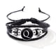 thumbnail image 1 of Stackable PU Leather Chain Bracelet - 26 English Letter Pattern - Perfect Birthday Gift for Personality Lovers!, 1 of 5