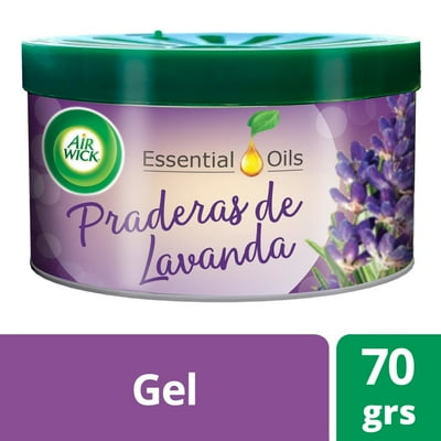 Desodorante Ambiental Gel En Lata Praderas De Lavanda 70 G Air Wick