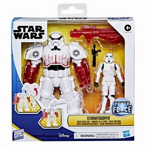 Figura De Acción Hasbro Star Wars Epic World Of Action Mega Armadura Mecánica Stormtrooper