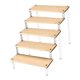 thumbnail image 5 of Soporte De Exhibición De Madera Soporte De Almacenamiento Para Coleccionables Figura Mu?eca Modelo 5 Niveles, 5 of 5