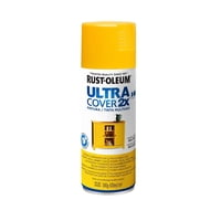 Rust-Oleum - Pintura En Spray Ultra Cover 2X Multiuso Amarillo Oro Brillante 340 G