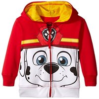 Sudaderas Con Capucha Con Diseño De Paw Patrol Para Niños En Edad Preescolar De Nickelodeon, Marshall Rojo, Talla 4T