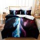 thumbnail image 2 of Mosaic Color Bloc Quilt Duvet Cover Set Kids Doona Cover3-Piece Bedding Set, 2 of 5