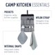 thumbnail image 4 of Kit de herramientas de cocina de campamento Sea to Summit, utensilios de cocina de 10 piezas, 4 of 8