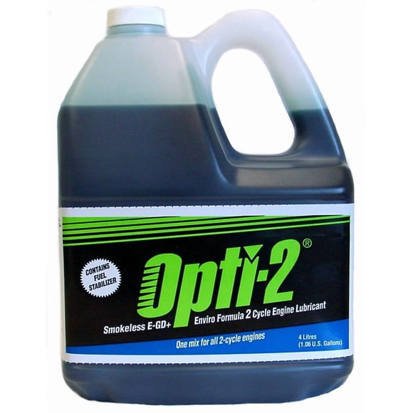 Lubricante para Motor Opti-2 Enviro 4L Estabilizador de Combustible para Motor 2 Tiempos
