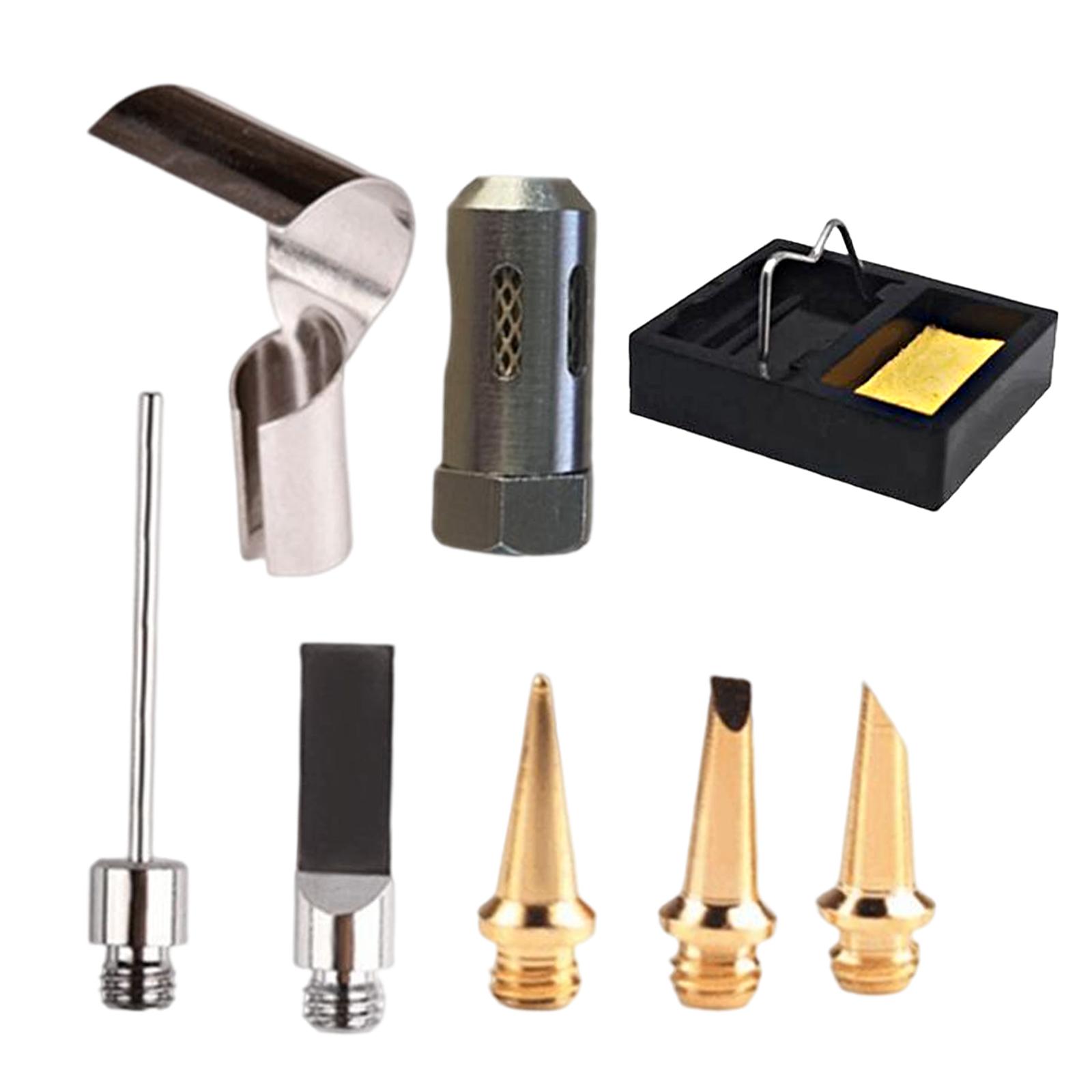 Magideal - Puntas De Soldador De , Fáciles De Cambiar, De Soldador Profesional, Para Quemar Madera Decorativa, Mantenimiento De Soldadura De Alambre Ocho