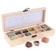 thumbnail image 1 of Caja de 12 Rock Mineral Collection Kit de Ciencia de Geología Earth Science Toy Jade, 1 of 5