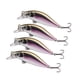 thumbnail image 3 of 4x Se?uelos De Pesca Aparejos De Pesca Swimbaits Realistas Para Panfish Perca Salmón Dorado Púrpura, 3 of 5