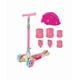 thumbnail image 1 of Monopatín luces t-go ruedas + casco y protecciones rosado, 1 of 3