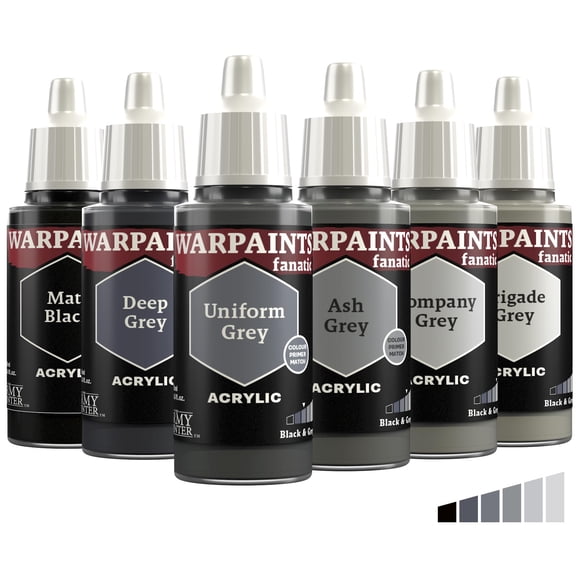Set de pinturas acrílicas The Army Painter Warpaint Fanatic 18 ml x6