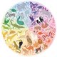 thumbnail image 2 of Rompecabezas Ravensburger Círculo de Colores Animales 500 Piezas, 2 of 7