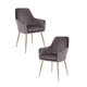 thumbnail image 1 of Pack 2 Sitiales Poltronas Lineal Gold - Café, 1 of 3