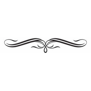 Rienda Libre Graphics - Decomural Decorative Bow Headboard Ws-15387