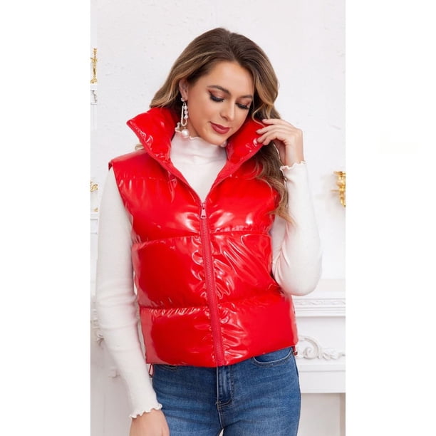 Parka Puffa Mujer Chaqueta Sin Mangas Calidad 5002