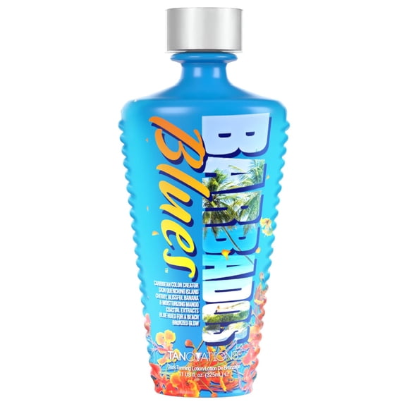 Loción bronceadora ED HARDY Barbados Blues 325 ml tono azul