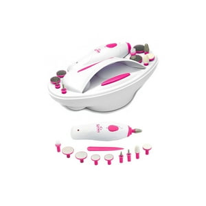 Gama - Kit 11 En 1 Manicure Pedicure Secador De Uñas Nail Spa