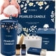 thumbnail image 1 of Set de velas Fiora Naturals Pearled no tóxicas 510 g, 1 of 6