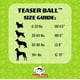thumbnail image 3 of Bola para perros Jolly Pets, tamaño mediano, 15 cm, roja, para perros de 9 a 27 kg, 3 of 4