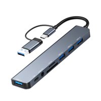 Oem - Hub Adaptador Usb 3.0, 8 Puertos En 2