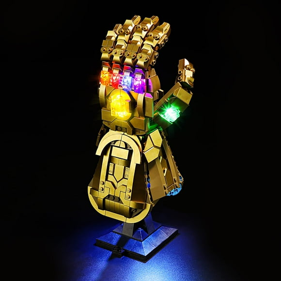 Kit de iluminación LED YEABRICKS para Lego Marvel Infinity Gauntlet 76191