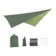 thumbnail image 4 of Impermeable Lluvia Fly Carpa Lona Camping Hamaca Lona Cuerdas Verde, 4 of 5