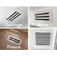 thumbnail image 5 of Cubierta de ventilación para aire acondicionado BUILDMART, moderna, 14 x 6 pulgadas, decorativa, blanca, 5 of 9