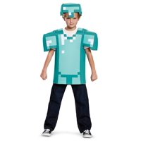 Disfraz Disguise Armor Classic Minecraft Blue Para Niños