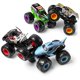 thumbnail image 3 of Pack de 4 unidades de Monster Jam Land vs. Sea, Monster Trucks, escala 1:64, 3 of 3